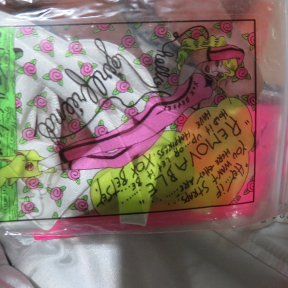 Stunning Betsey Johnson Black Tulle & White Embroidered Strapless Cocktail dress - Picture 11 of 14